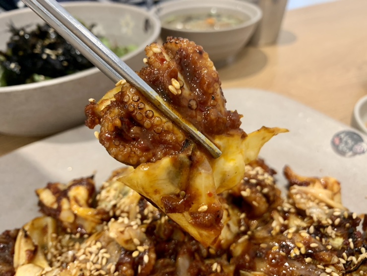  양지동 맛집, 신의주순대와쭈꾸미 성남은행점 불맛나는 직화쭈꾸미 JMT!