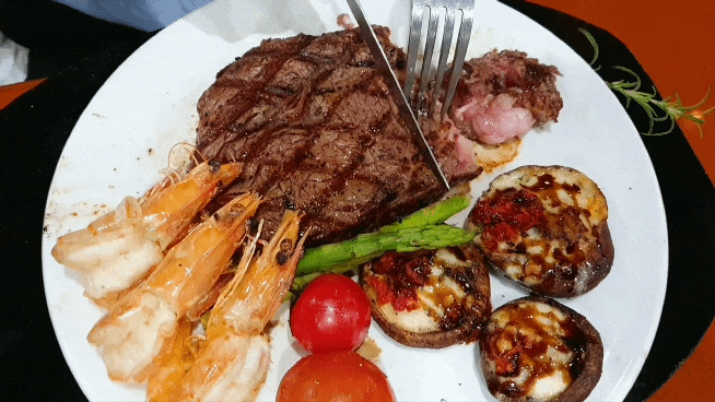  아웃백 블랙라벨 커플세트 스파이시투움바가 젤맛나요