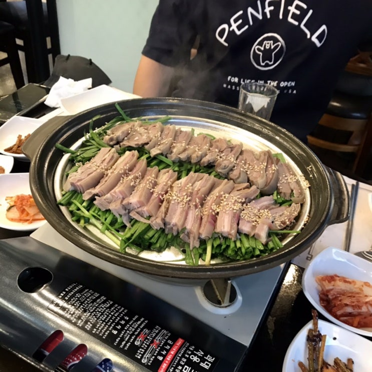 흑염소 수육과 전골을 즐기다 불당동 불당흑염소 / 천안식후감