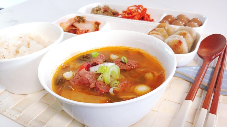  소고기우거지국 쌀뜨물, 된장이 비법!
