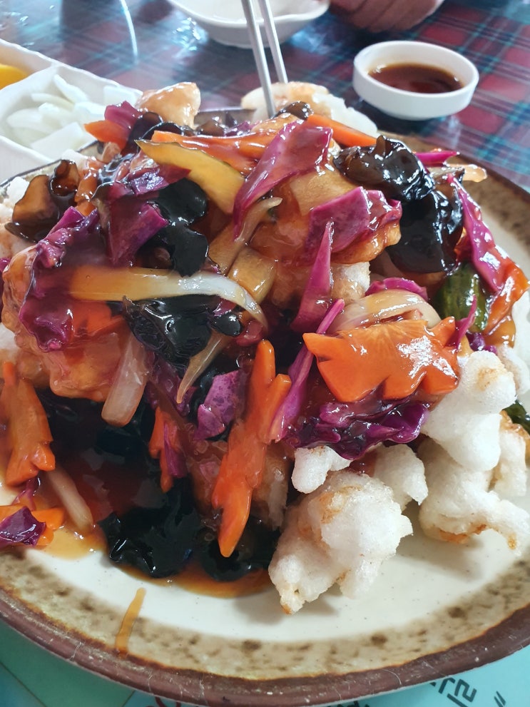  든든한 한끼 광양 줄서서 먹는 중국집 짬뽕 찹쌀탕수육 맛집 동화루