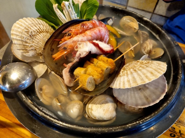  신논현역 맛집, 갯벌의진주 본점, 조개찜