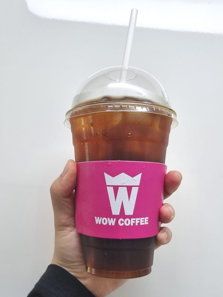  영통 커피가 맛있는 '와우커피' 디카페인이 있어 좋은곳