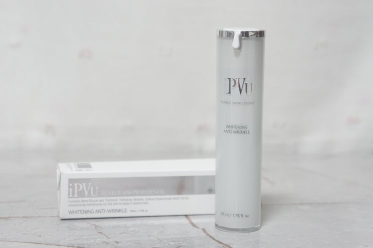  미백주름개선 올인원에센스, ipvu 버블 스노우 에센스
