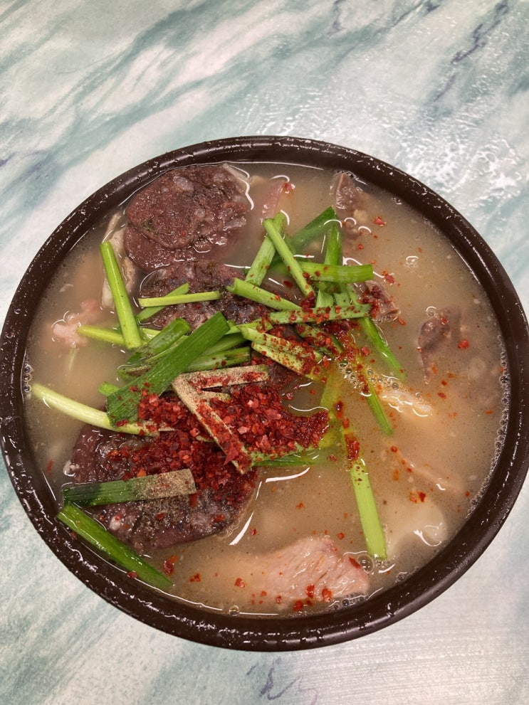   제주시 동문시장 돼지국밥 순대국밥