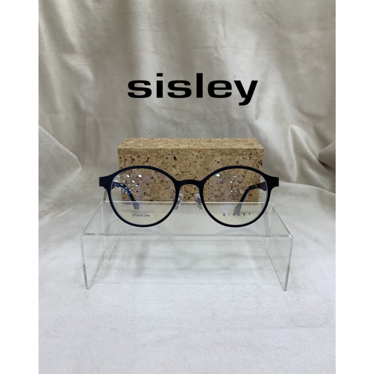 가성비 좋은 10/19 재입고!! 100%정품 국내생산 SISLEY EYEWEAR 뿔테안경 시슬리안경 시슬리 S-2092 -1 블랙&블루 이중사출안경 이중사출테 ( 메탈코 모델 )