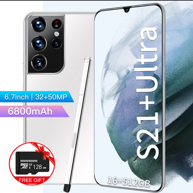 후기가 정말 좋은 갤럭시 S21 + 울트라 6.7 인치 스마트 폰 글로벌 버전 16G + 512G 안드로이드 전화 6800Mah 배터리 32 + 50, 02 white, 02 EU 후기가 정말 좋은 갤럭시 S21 + 울트라 6.7 인치 스마트 폰 글로벌 버전 16G + 512G 안드로이드 전화 6800Mah 배터리 32 + 50, 02 white, 02 EU