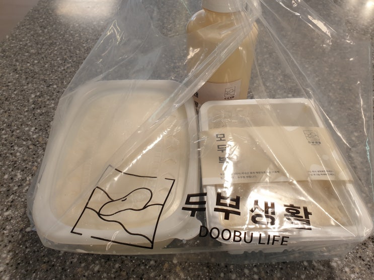  [한티역] 100%국내산콩과 해양심층수를 이용한 전통방식 두부생활
