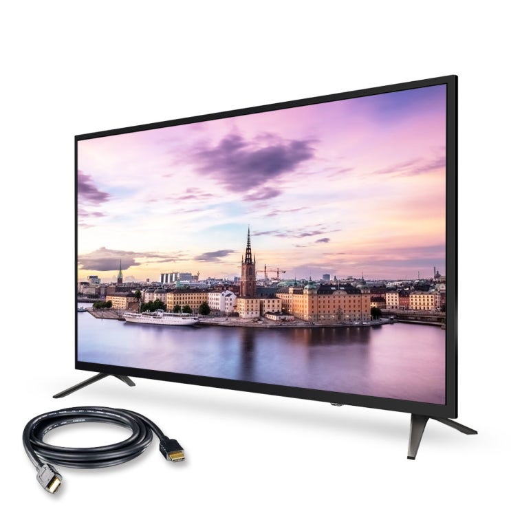 갓성비 좋은 시티브 smart 55 무결점 UHDTV 와이파이 LG ips 패널적용 + HDMI케이블 HK550UDNTV, 스탠드형 추천해요