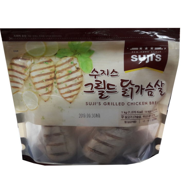 핵가성비 좋은 코스트코 수지스 그릴드 닭가슴살 1kg 아이스포장, 1개 추천합니다