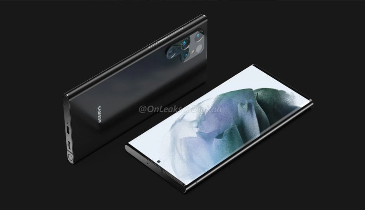 삼성 갤럭시 S22 울트라 Galaxy S22 Ultra 디자인 렌더링과 일부 스펙이 공개 유출 되었습니다 삼성 갤럭시 S22 울트라 Galaxy S22 Ultra 디자인 렌더링과 일부 스펙이 공개 유출 되었습니다