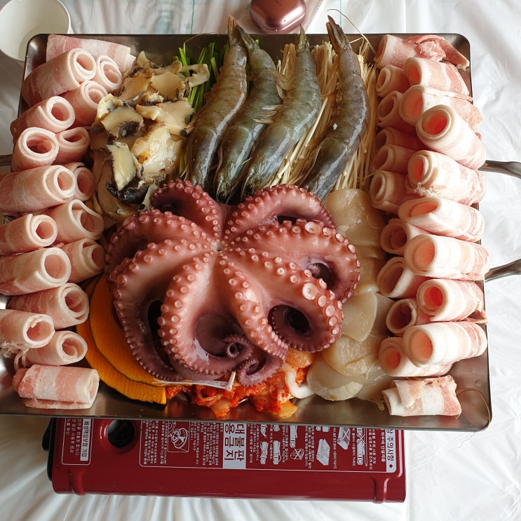  여수 맛집 소개 3탄- 해물 삼합 낭만 24포차에서 바다 보며 점심먹은 내돈내먹 후기