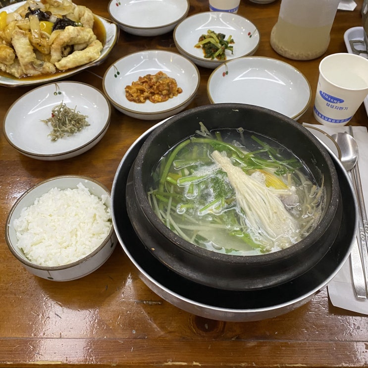  시원한 국물이 맛있는 일광 대복집