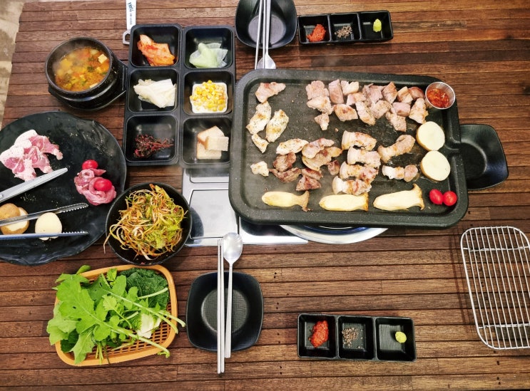 포항 양덕동 맛집 가성비 좋은 끝내주는 삼겹살 도일고깃집