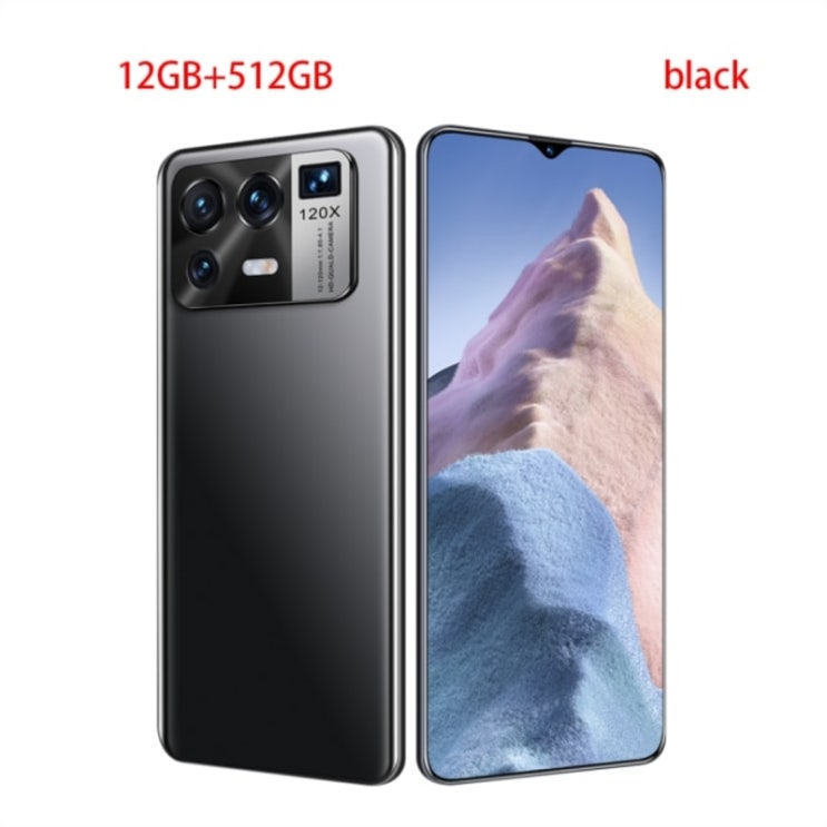 인기있는 공기계 새로운 글로벌 버전 M12 Pro 5G 휴대폰 16 512GB Andriod11 6800mAh 대용량 배터리 32 50MP Qualcomm888 Face ID 스마