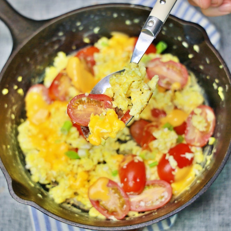 토마토 계란볶음 계란요리 아침식사 메뉴 토달볶