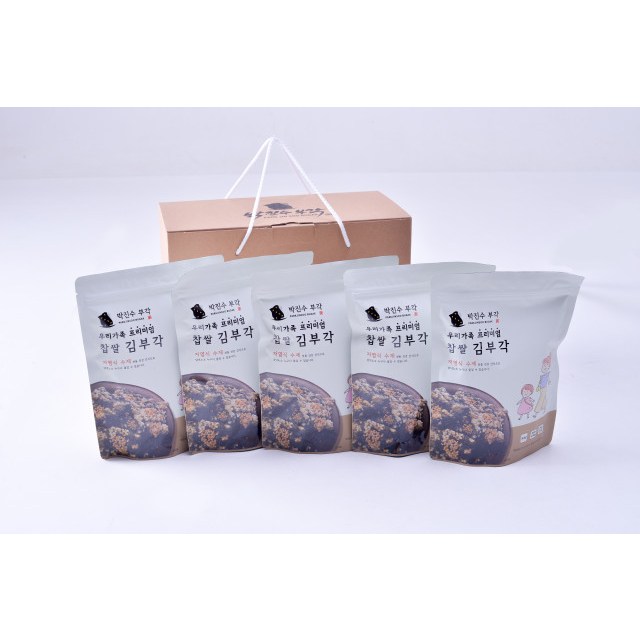 인기 많은 박진수부각+찹쌀김부각, 선물세트1박스(5팩) 좋아요 인기 많은 박진수부각+찹쌀김부각, 선물세트1박스(5팩) 좋아요