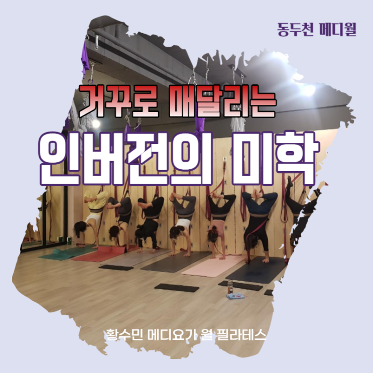  동두천 메디월 (테라피월) 거꾸로 매달리는 인버전 동작의 미학(feat.효과)