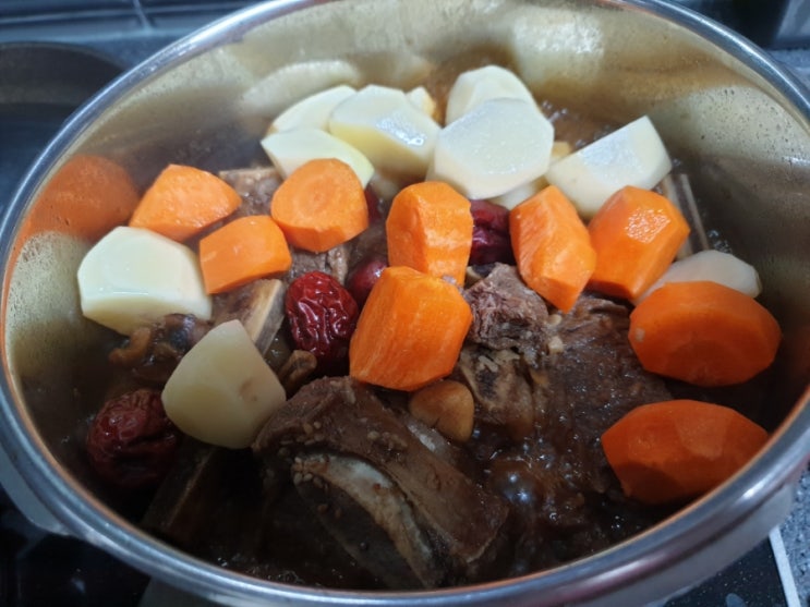  코스트코 본갈비 냉동우육찜갈비 소갈비찜 레시피/명절음식/압력솥