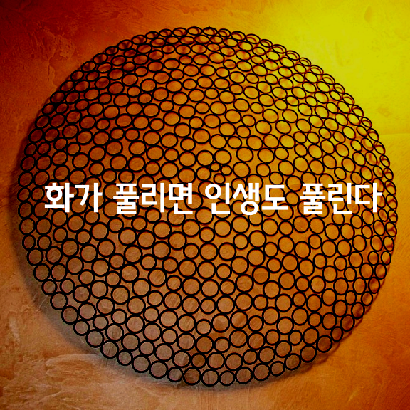  [화가 풀리면 인생도 풀린다]