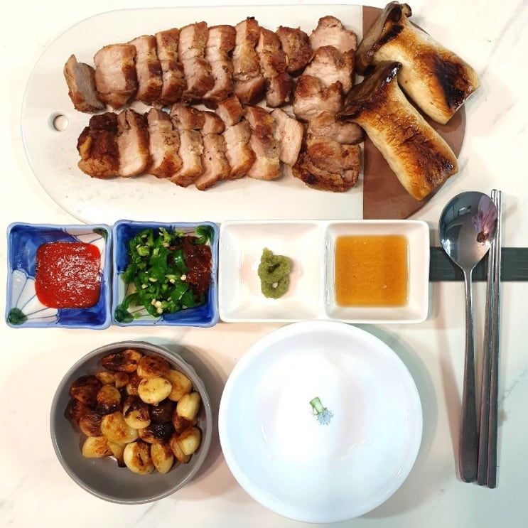 에어프라이어 통삼겹구이 간단레시피| 시즈닝이 제일 중요함