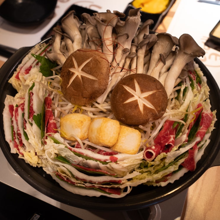  대전유성 반석동맛집 전골요리 생각날 땐 나베코이에서 밀푀유나베