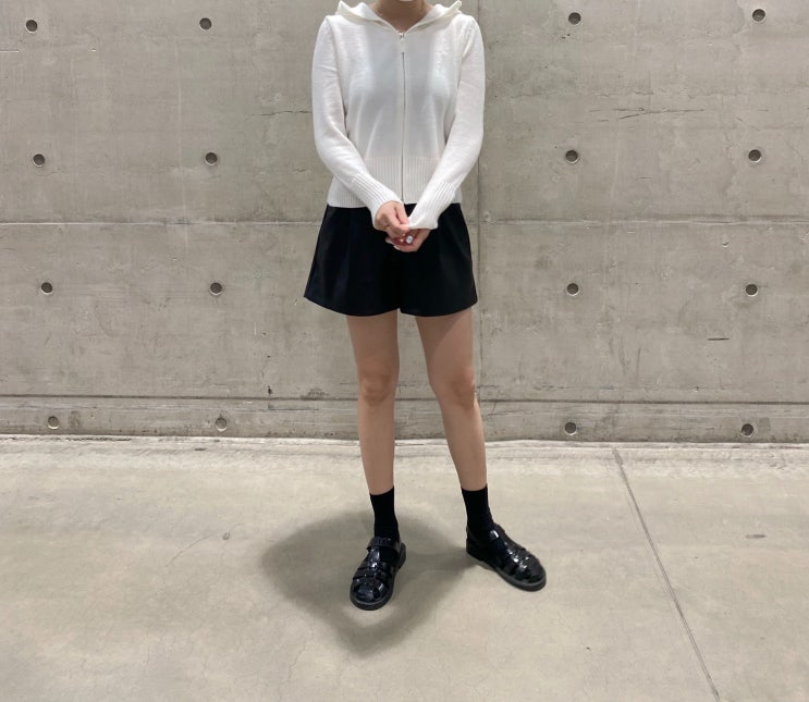  viviyoon비비윤:니트후드집업으로 에브리데이데일리룩 !