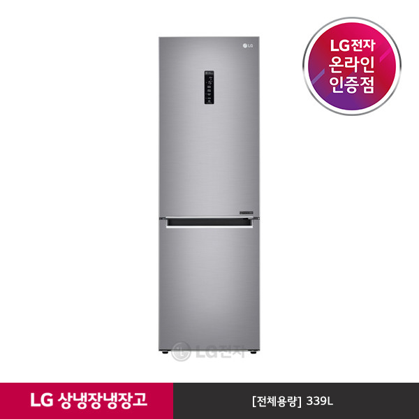 선택고민 해결 [LG전자] #유러피안 슬림 디자인 모던엣지 냉장고 M349SN (상냉장하냉동/339L), 상세 설명 참조 ···