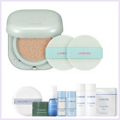  라네즈 [라네즈] 네오 쿠션 매트 SPF42 PA++ 15g (옵션) 전용퍼프 2P + 퍼프 추가증정 후기 