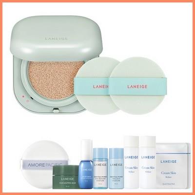  라네즈 [라네즈] 네오 쿠션 매트 SPF42 PA++ 15g (옵션) 전용퍼프 2P + 퍼프 추가증정 후회없는 선택 