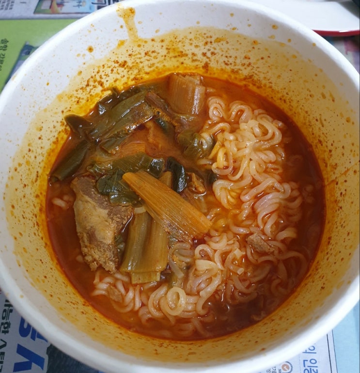  농심 대파육개장면 솔직 후기 *가격/영양성분/조리법/맛/퀄리티