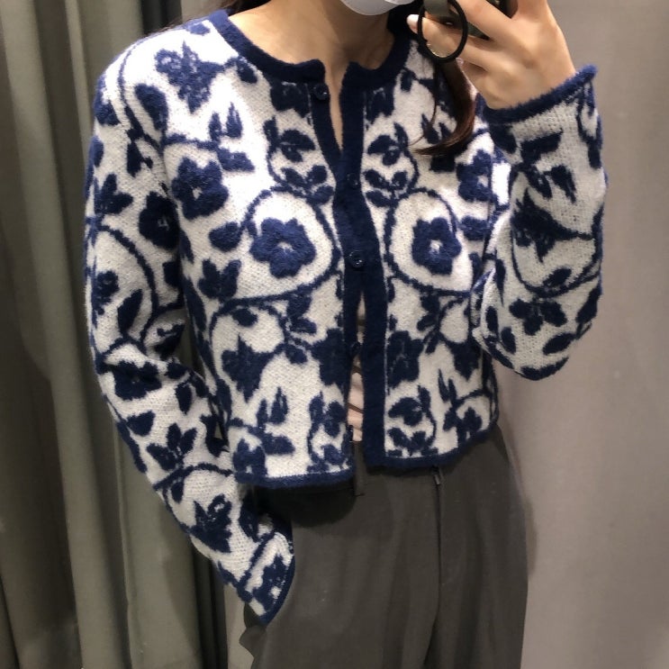  ZARA 가을 야상, 가디건, 패딩 外 착샷 (21fw)