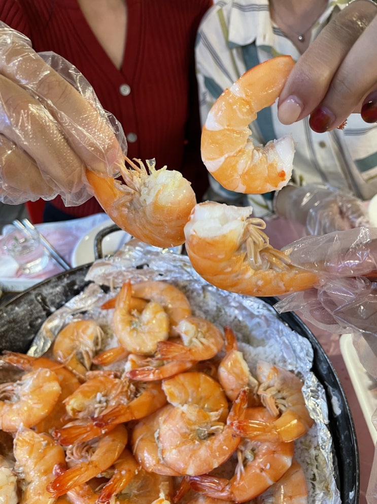  소래포구ㅣ또 대하 ㅣ야장, 야외자리ㅣ메뉴, 구이비, 차림비ㅣ가을전어 합류ㅣ새우타워 산책ㅣ제철해산물에 미친사람의 가을기록c