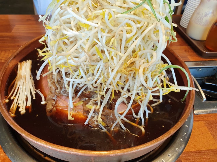  막국수 한그릇에 소불고기 전골까지 주는 가성비맛집경기광주 추자리막국수