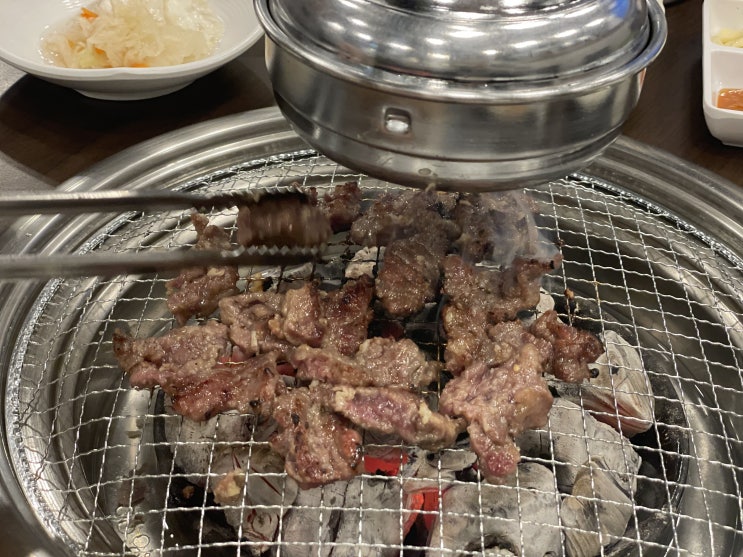  용인 동백동 <한가족 숯불구이> 소갈비살 가성비 고깃집