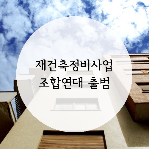  재건축정비사업조합연대 출범