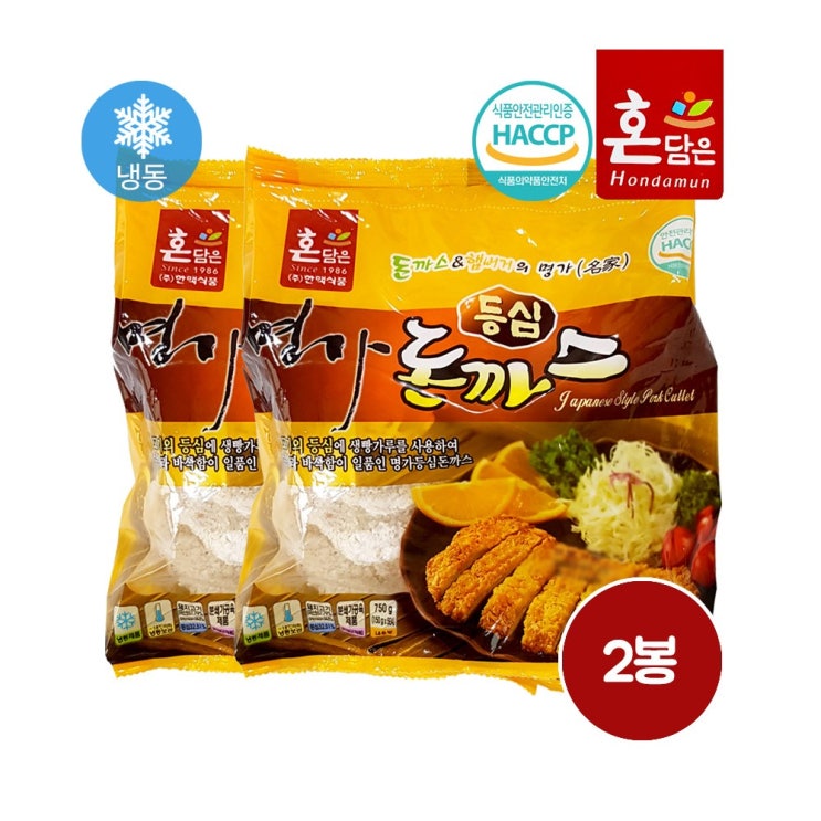선호도 높은 한맥 명가등심돈까스 750g 2봉 150g 10개입, 750g x 2봉 (150g x 10개입) 좋아요 선호도 높은 한맥 명가등심돈까스 750g 2봉 150g 10개입, 750g x 2봉 (150g x 10개입) 좋아요