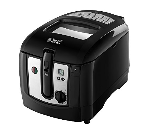 최근 많이 팔린 Tefal Russell Hobbs 24580 Digital Deep Fryer 플라스틱 2300W 3 리터 검은 색-32824, 단일옵션, 단일옵션 추천해요