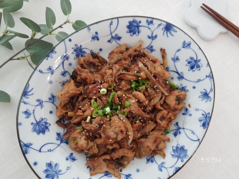 [ #Recipe 282]  돼지고기 뒷다리살 칼로리 걱정말고 간장 불고기 황금 레시피