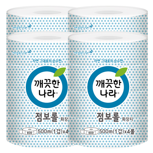 후기가 좋은 깨끗한나라 ECO 점보롤 500M 16롤, 4롤, 4팩 ··· 후기가 좋은 깨끗한나라 ECO 점보롤 500M 16롤, 4롤, 4팩 ···
