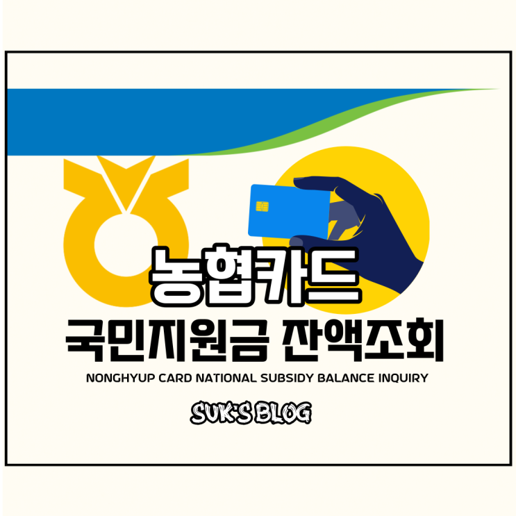  농협 국민지원금 잔액조회 및 사용처