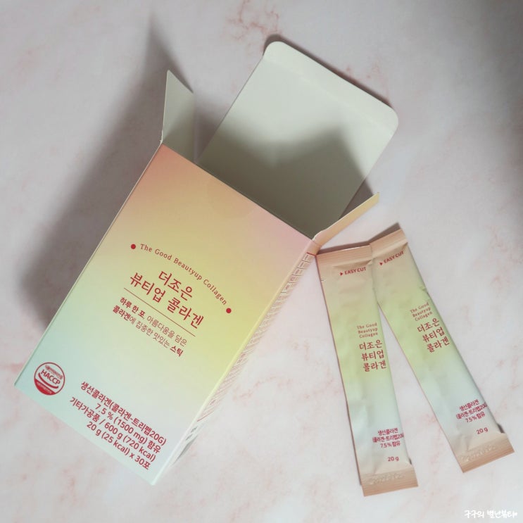  더조은팜 뷰티업 콜라겐 :: 300달톤 대의 저분자피쉬콜라겐펩타이드 추천