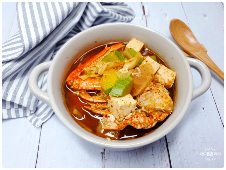  냉동꽃게된장찌개 끓이는법 시원한 국물요리 만드는 법