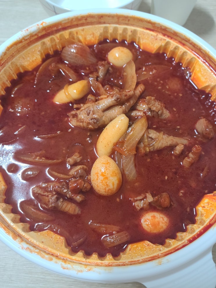  테러떡볶이 불난닭발 국물닭발 진짜 맛있네~!!