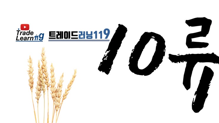  제10류 [2022 관세율표 HS 오디오 법령집]