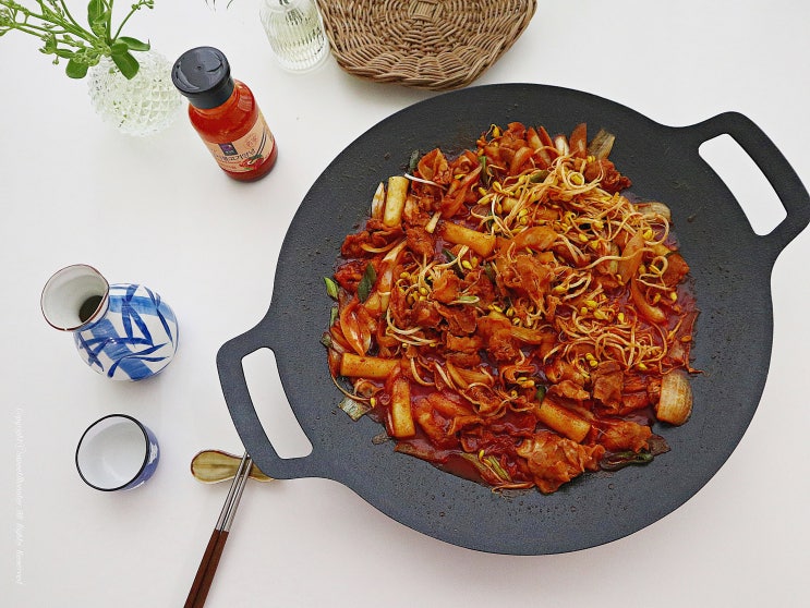  콩불 레시피 돼지불고기양념, 맛술로 간편하고 맛있게