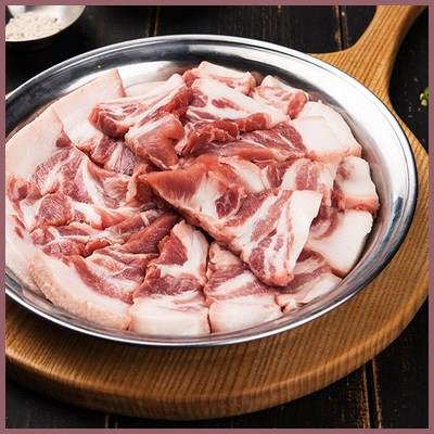  반야월 뒷고기 왕덜미살 1kg 국내산 돼지고기 재구매각 