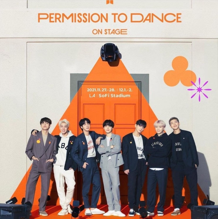  방탄소년단 PERMISSION TO DANCE ON STAGE - LA 공연 개최 (SoFi 스타디움)