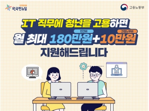  [지원금] 청년 디지털 일자리 사업 지원금, 최대 1,140만원