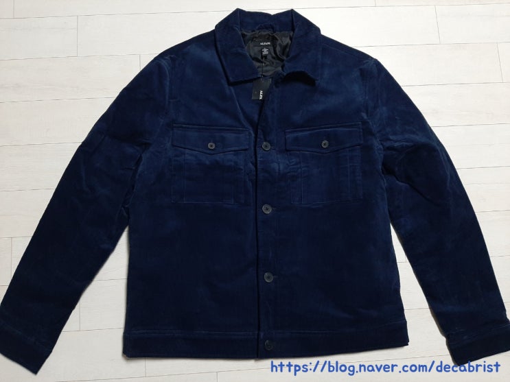  Alfani Corduroy Trucker Jacket 알파니 코듀로이 트러커 자켓/재킷